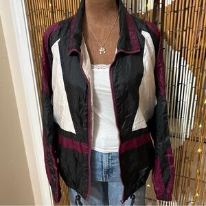 Medium Vintage 90s Argee Sports Colorblock Windbreaker Jacket